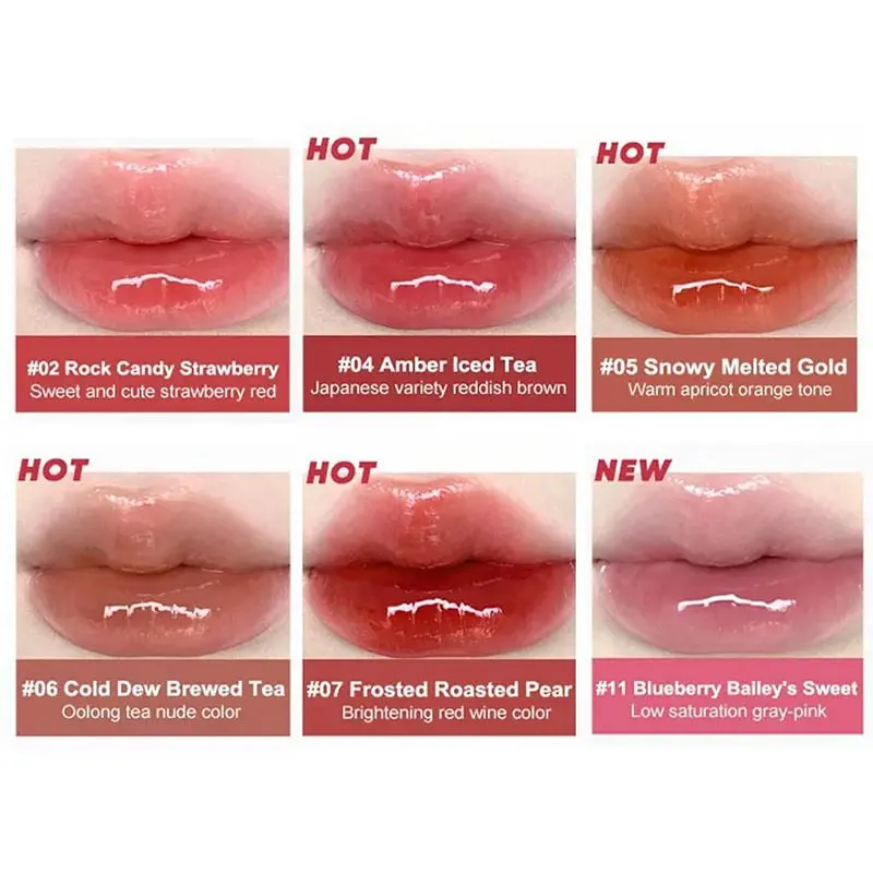 Son Bóng Judydoll Ice-Iron Watery Lip Gloss – Dưỡng Ẩm Mát Lạnh, Lâu Trôi, Bền Màu Tự Nhiên